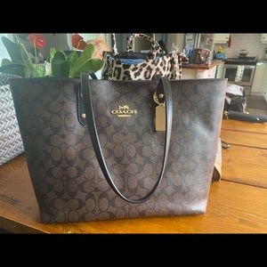 City Tote In Signature Canvas